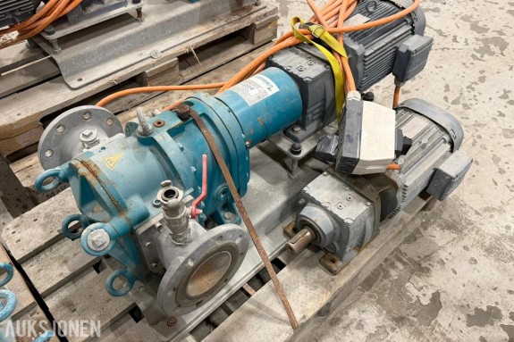 2016 Börger PL 200 pumpe med ekstra motor