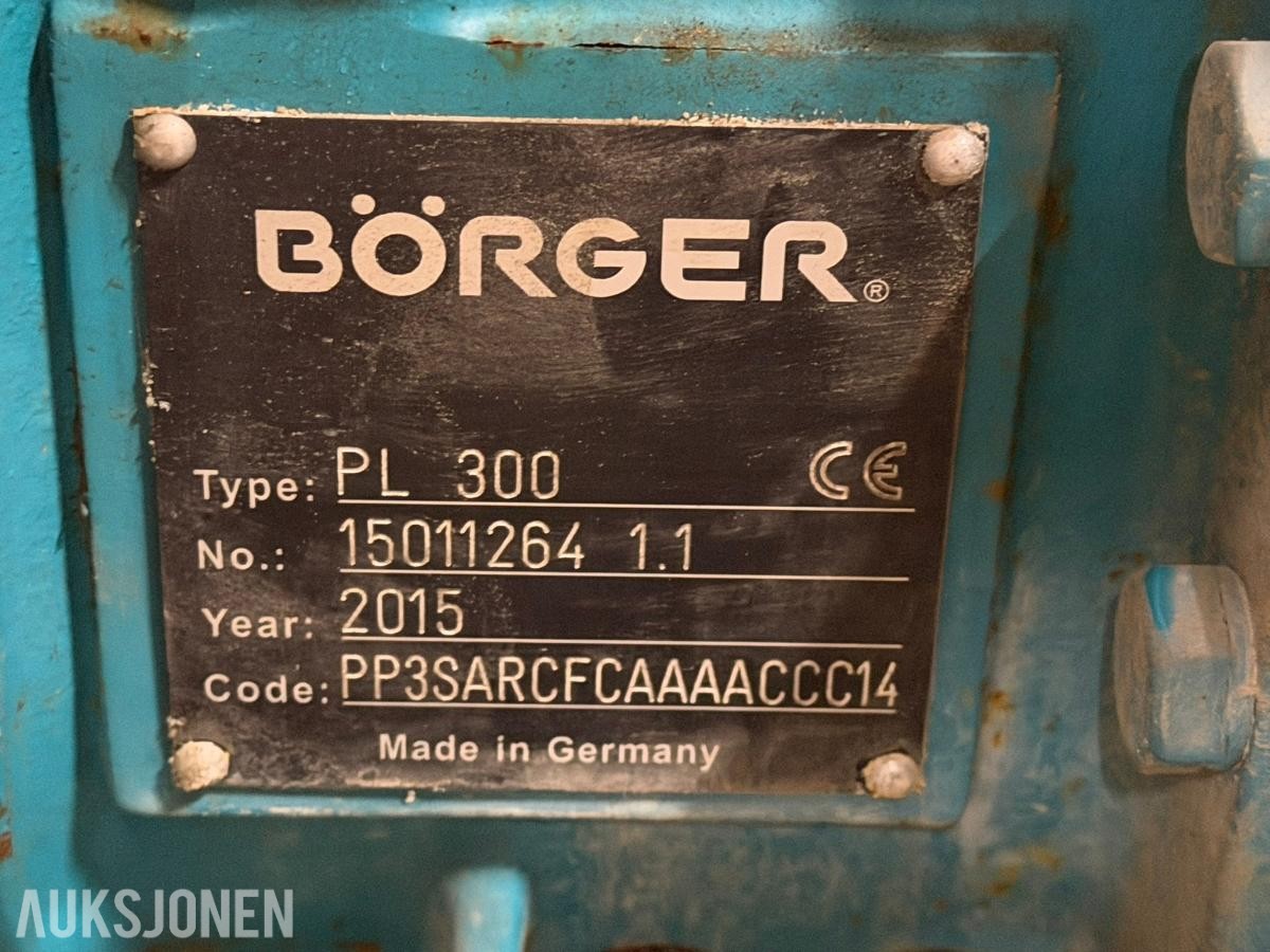 2015 Börger PL 300 Pumpe