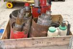Hilti DD-250E kjernebormaskin med stativ og flere kjerneborkroner