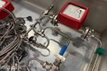 3 stk  Rustfrie skap for CO2 dosering