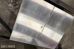 3 stk  Rustfrie skap for CO2 dosering