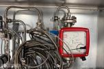 3 stk  Rustfrie skap for CO2 dosering