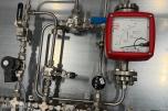 3 stk  Rustfrie skap for CO2 dosering