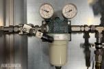 3 stk  Rustfrie skap for CO2 dosering
