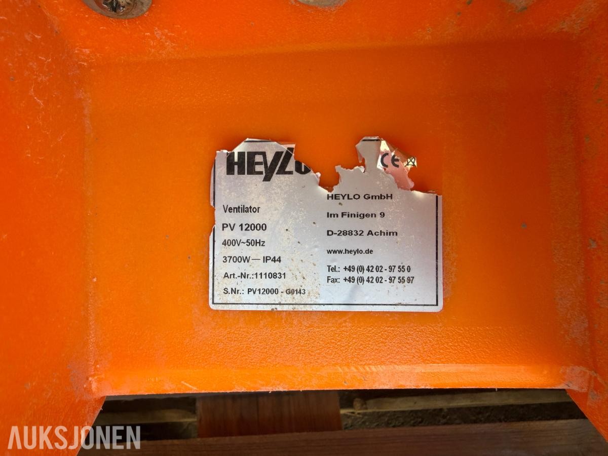 Heylo PV12000 ventilasjonsvifte