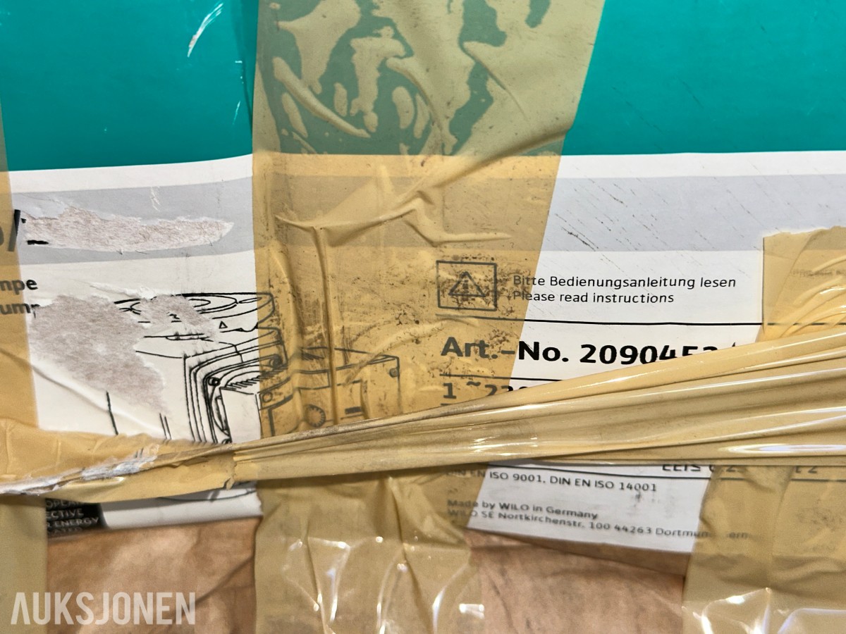 4 stk. Wilo Stratos sirkulasjonspumper – ubrukt – selges samlet