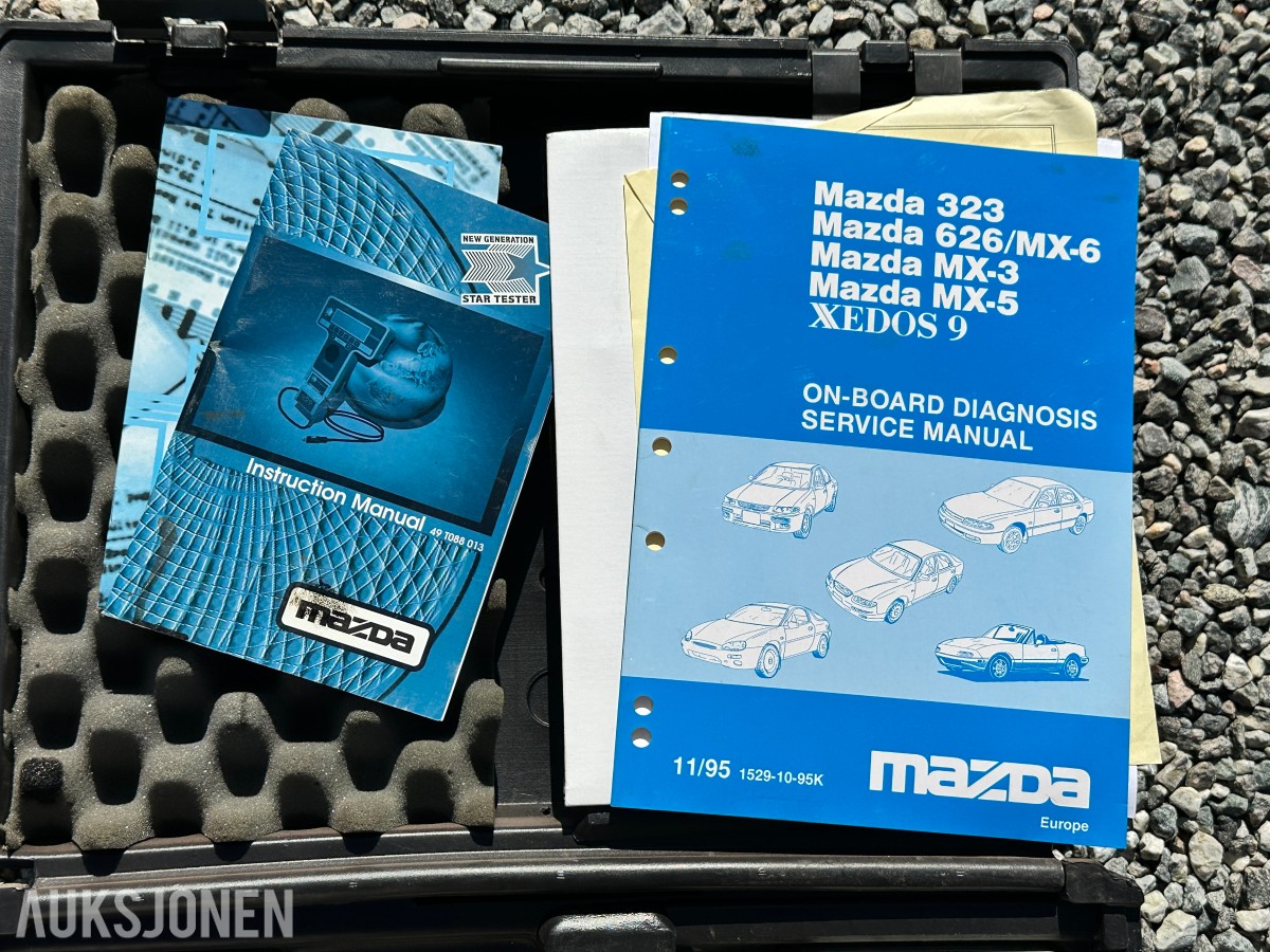 Mazda diagnoseutstyr / New Generation STAR Tester med tilbehør