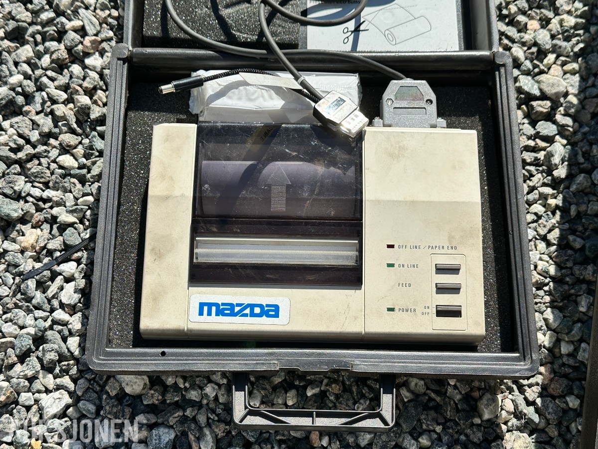 Mazda diagnoseutstyr / New Generation STAR Tester med tilbehør