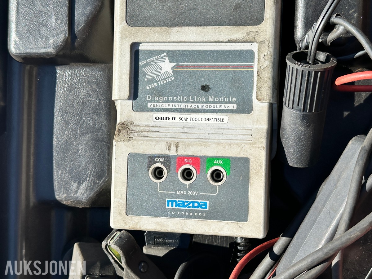Mazda diagnoseutstyr / New Generation STAR Tester med tilbehør