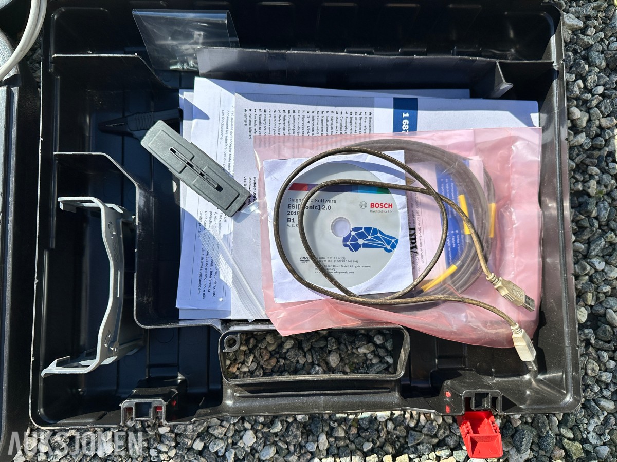 Bosch diagnoseutstyr – diverse kabler og tilbehør