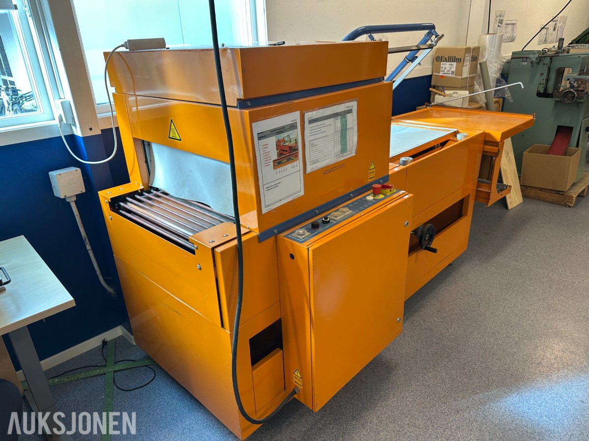 2001 DEM SP 6830 MVRE Pakkemaskin | Krympetunnel | Foliesveising