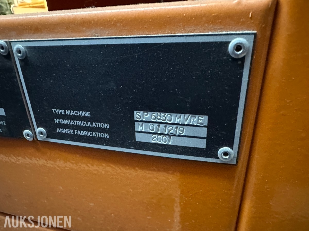 2001 DEM SP 6830 MVRE Pakkemaskin | Krympetunnel | Foliesveising