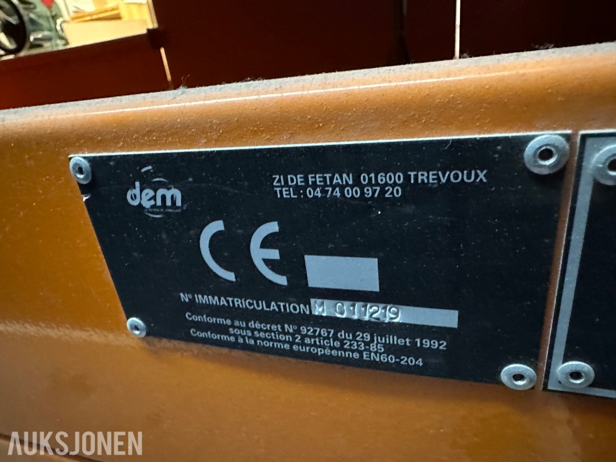 2001 DEM SP 6830 MVRE Pakkemaskin | Krympetunnel | Foliesveising