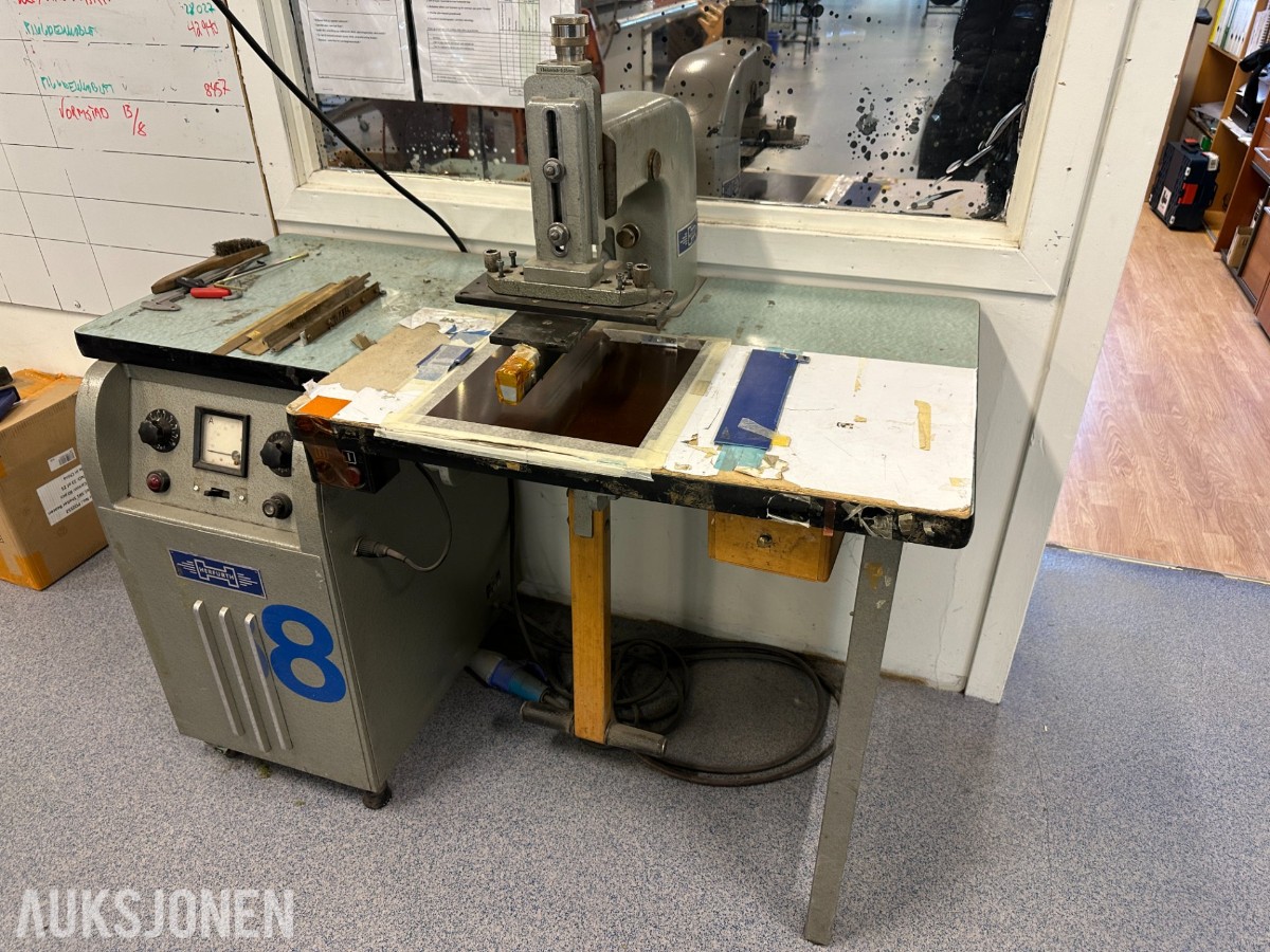 Herfurth HF-sveisemaskin | HG 2000 N høyfrekvensgenerator | Diverse sveiseelektroder