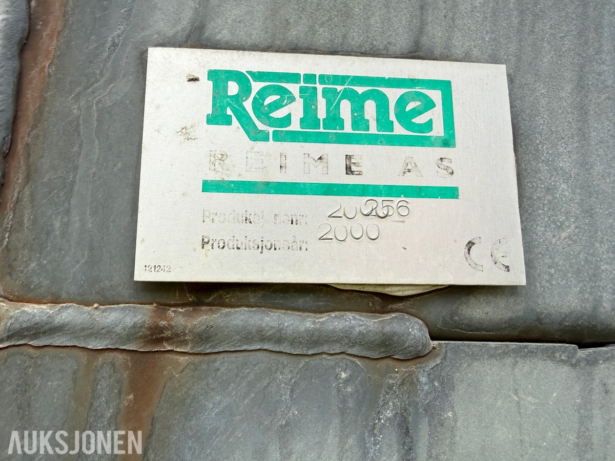2000 Reime gjødselvogn 5000 ltr