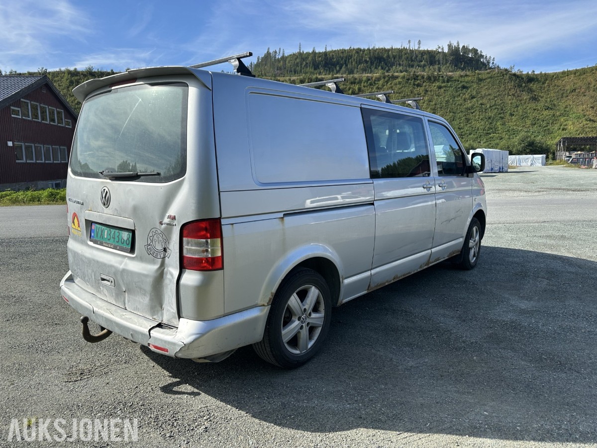 2009 VW TRANSPORTER 2.5 TDI 4MOTION LANG REP OBJEKT