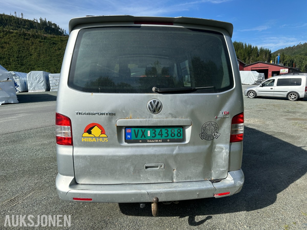 2009 VW TRANSPORTER 2.5 TDI 4MOTION LANG REP OBJEKT