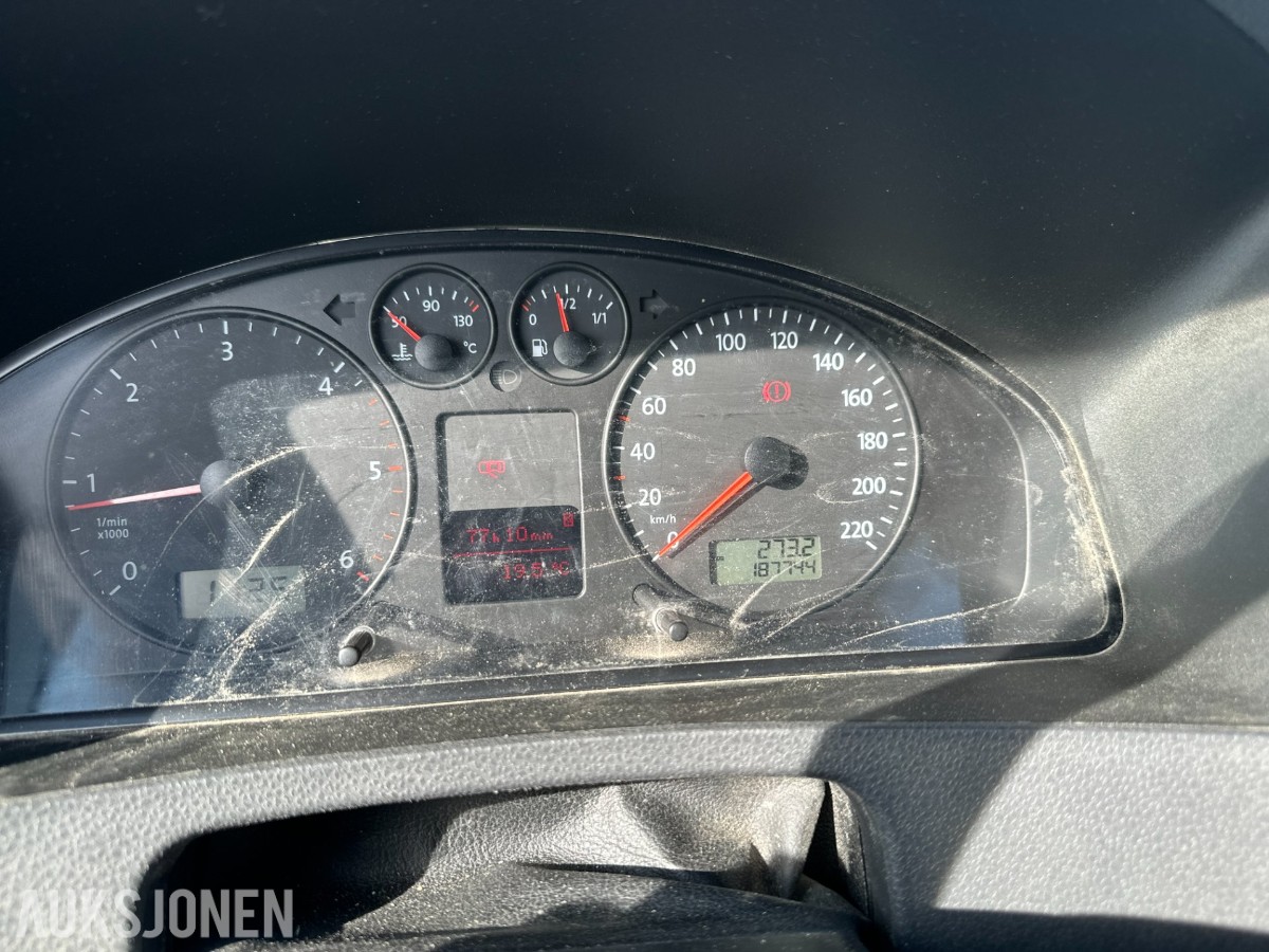 2009 VW TRANSPORTER 2.5 TDI 4MOTION LANG REP OBJEKT