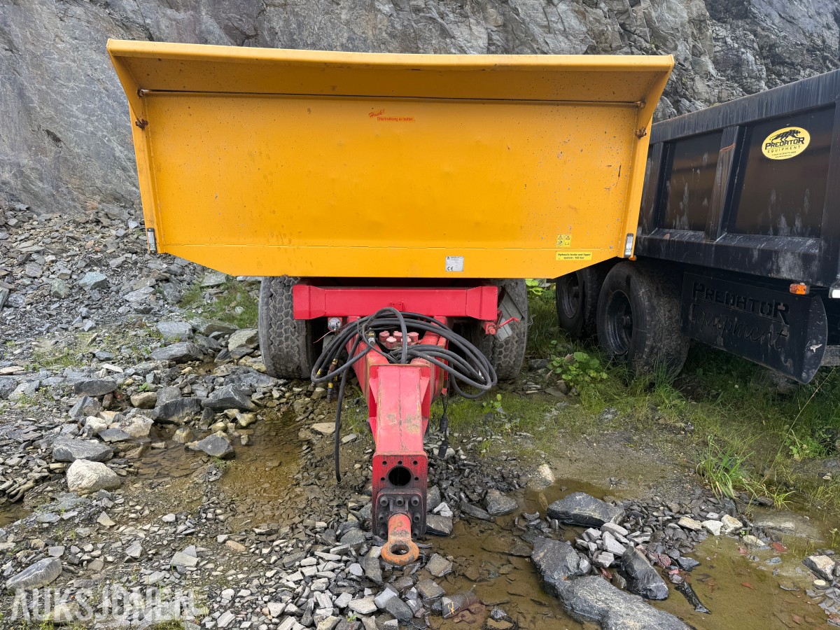 2008 Pronar T679/2 tipphenger / dumperhenger - 12000 kg nyttelast