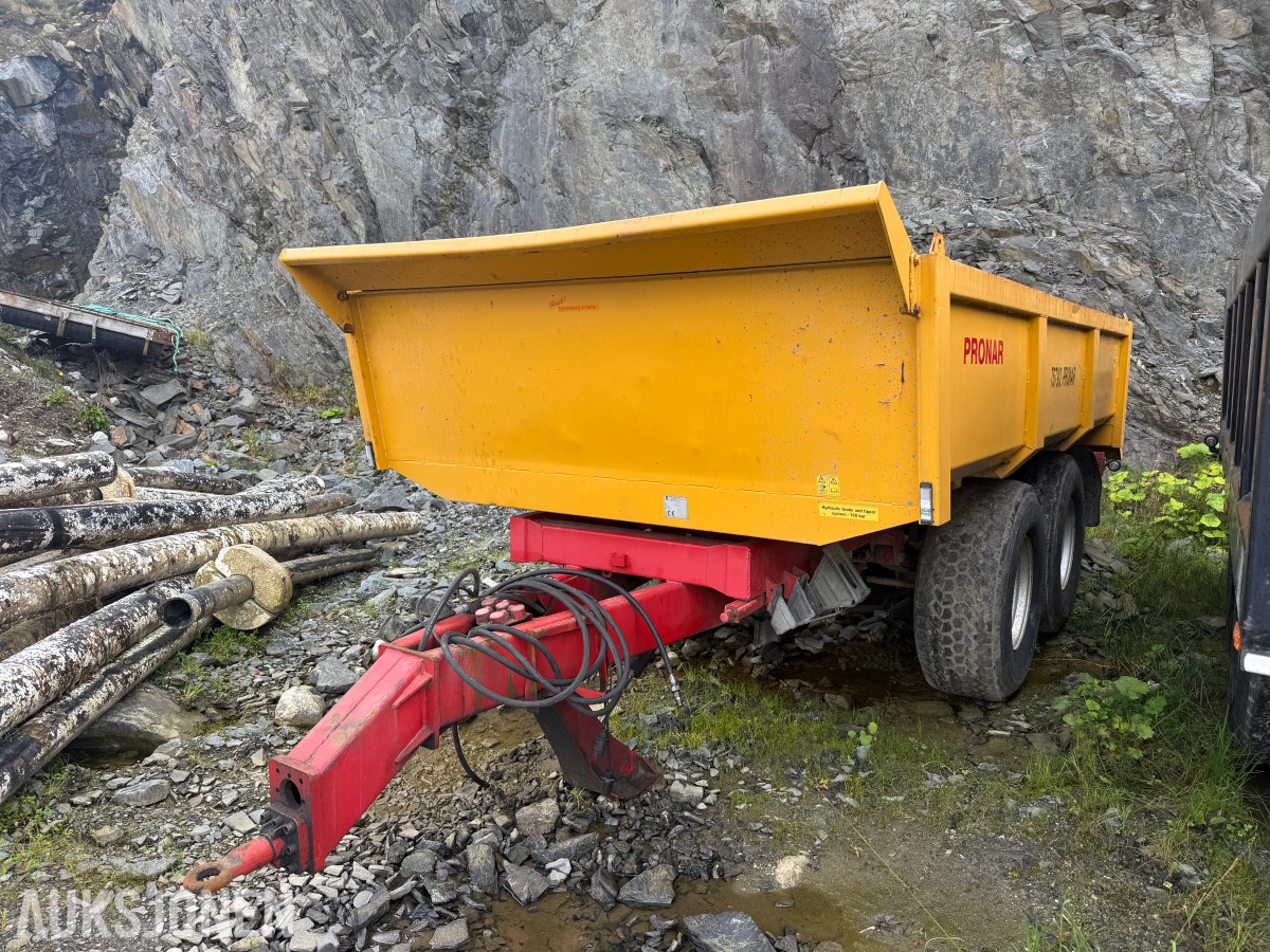 2008 Pronar T679/2 tipphenger / dumperhenger - 12000 kg nyttelast