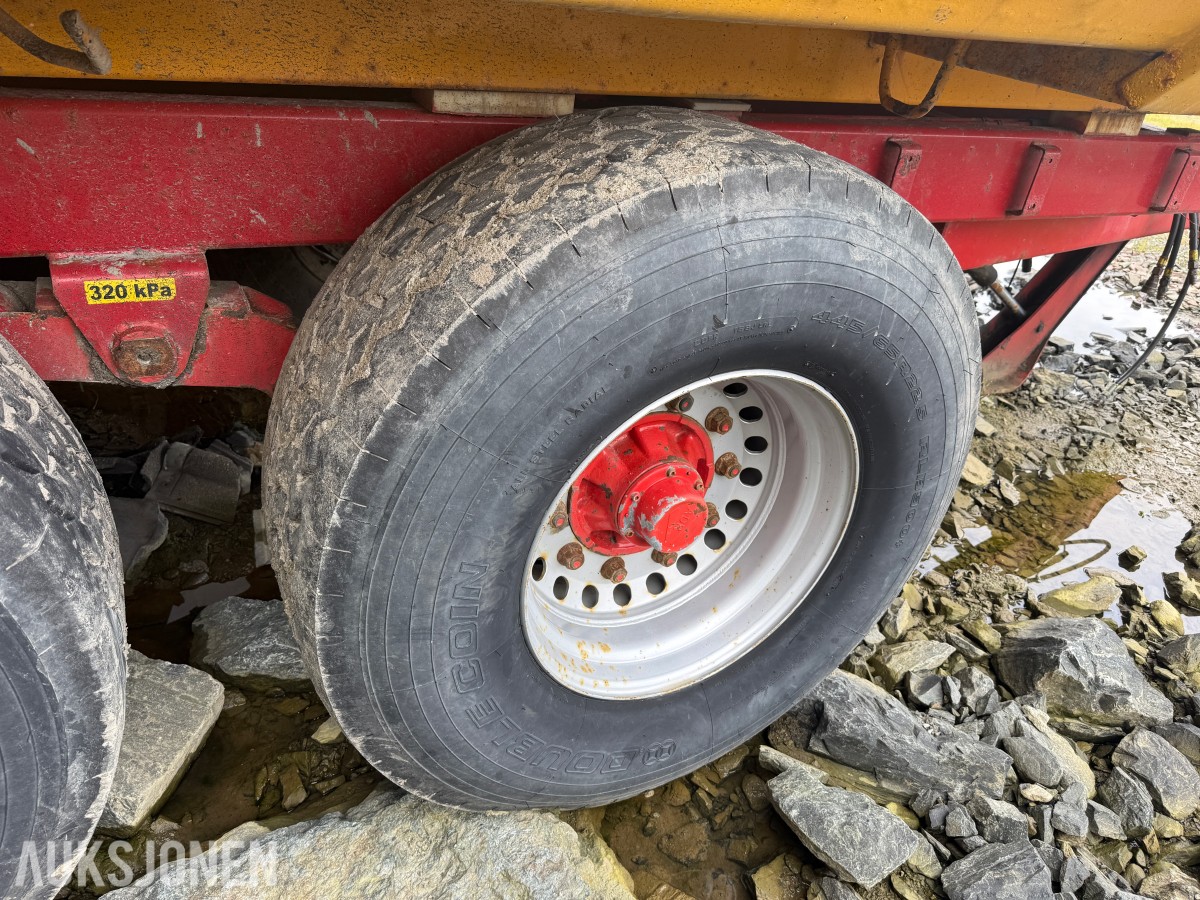 2008 Pronar T679/2 tipphenger / dumperhenger - 12000 kg nyttelast