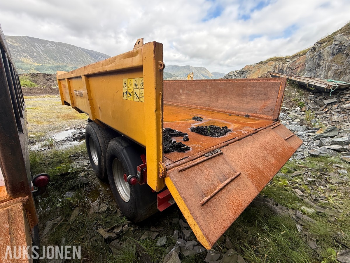 2008 Pronar T679/2 tipphenger / dumperhenger - 12000 kg nyttelast