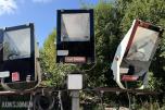 2 KOMPLETTE LYSMATER MED HALOGEN STRÅLKASTERE – 230V
