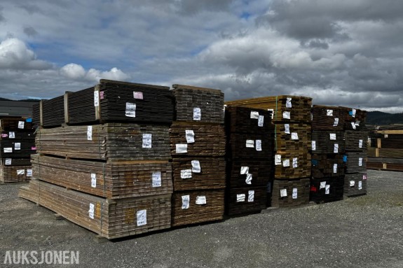 CU impregnert Terrassebord Concise - Furu 34x145 - 1 pakke - Totalt 319 meter