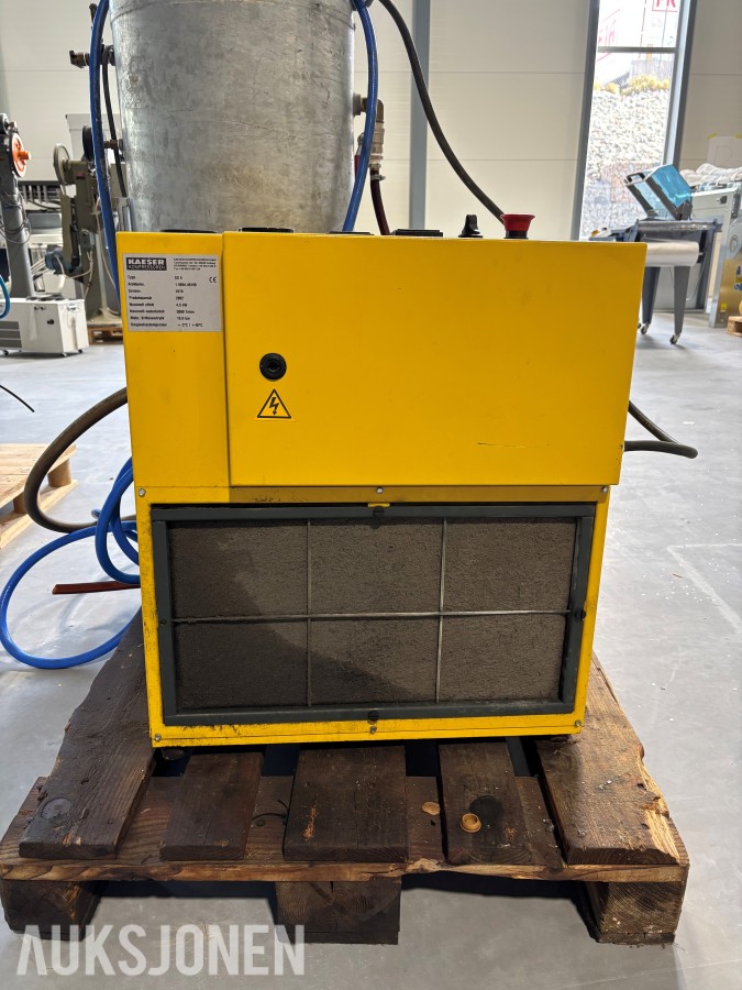 2002 Kaeser SX6 Kompressor m/tank selges som forevist