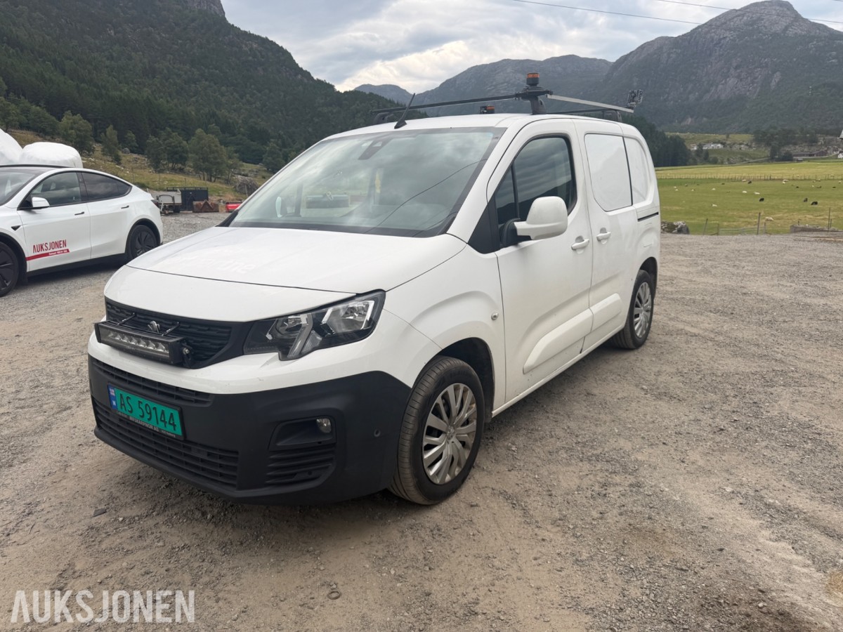 2019 Peugeot Partner 1.5 BlueHDi 131 hk varebil