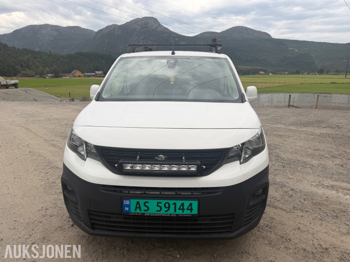 2019 Peugeot Partner 1.5 BlueHDi 131 hk varebil