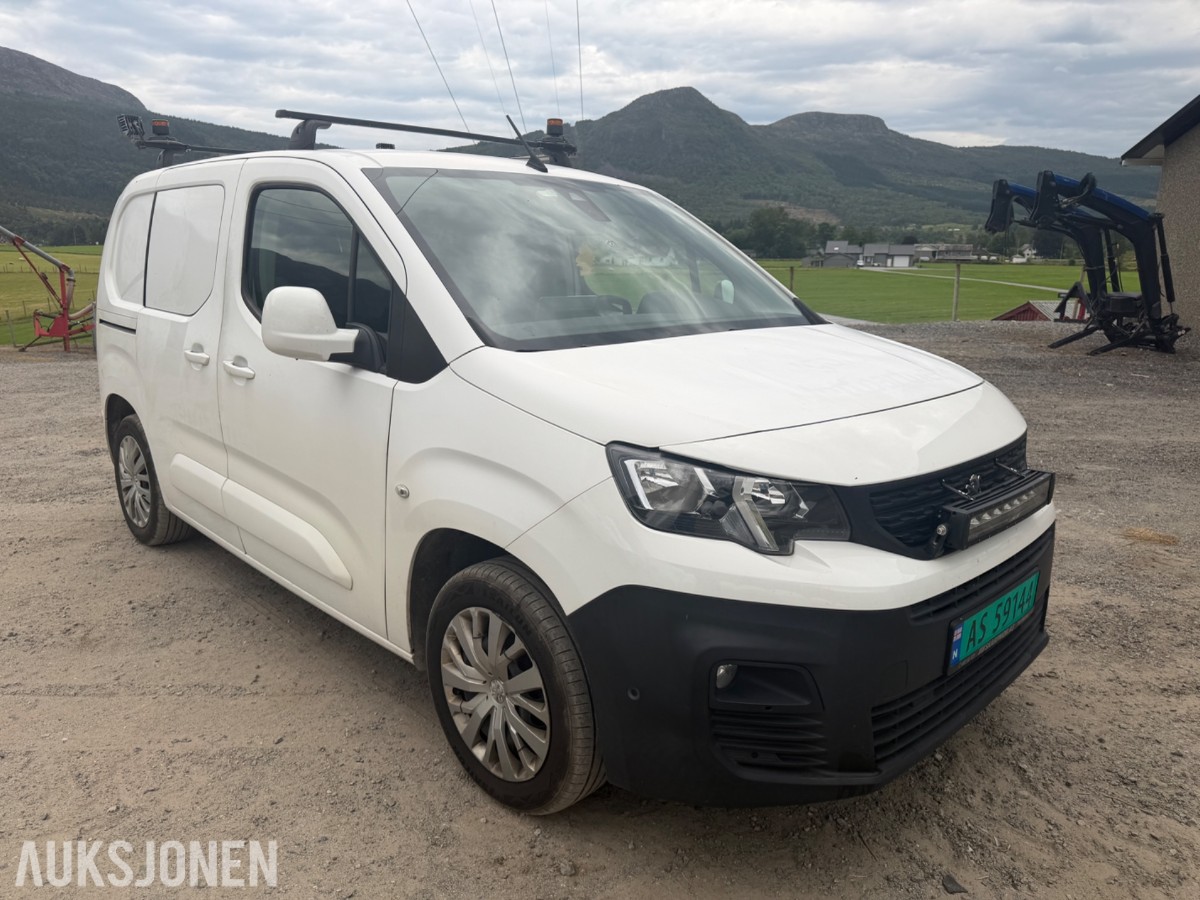 2019 Peugeot Partner 1.5 BlueHDi 131 hk varebil