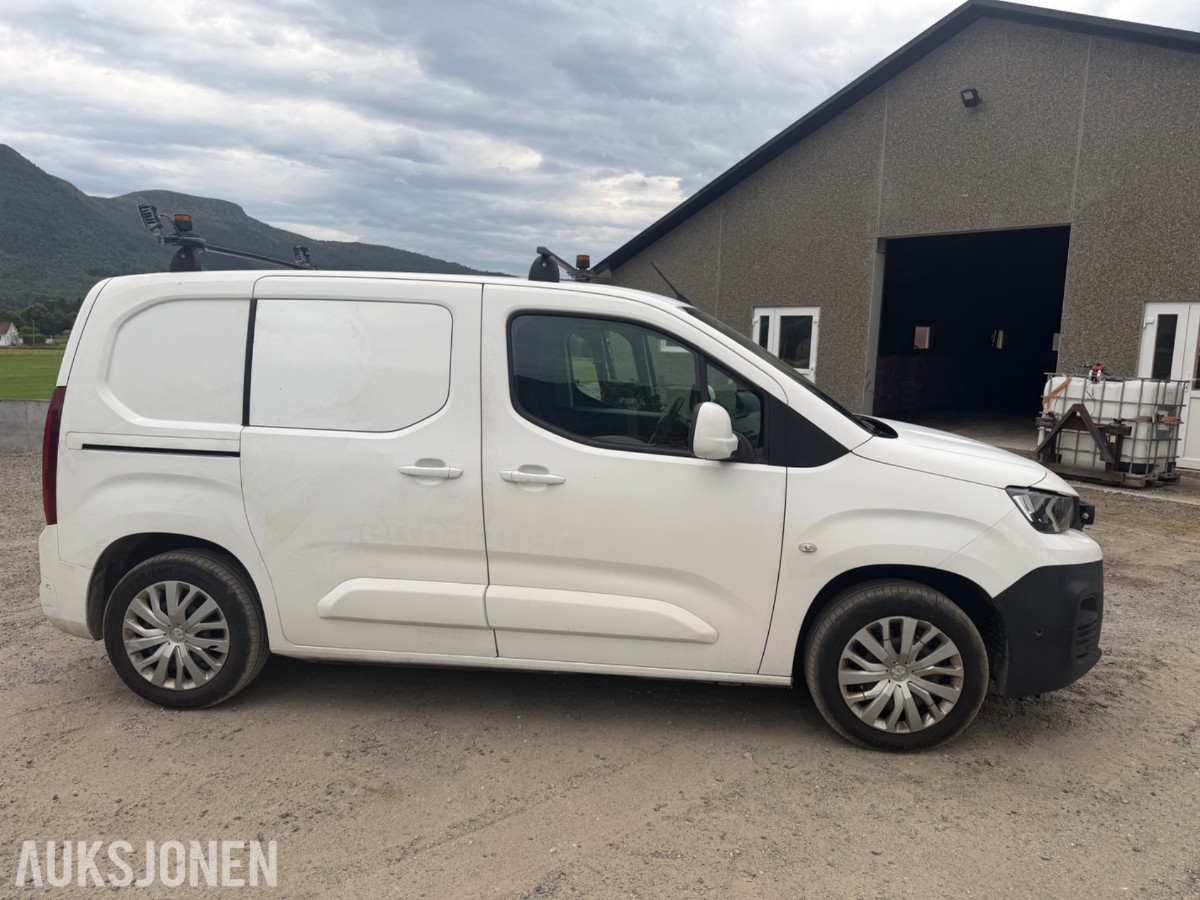 2019 Peugeot Partner 1.5 BlueHDi 131 hk varebil