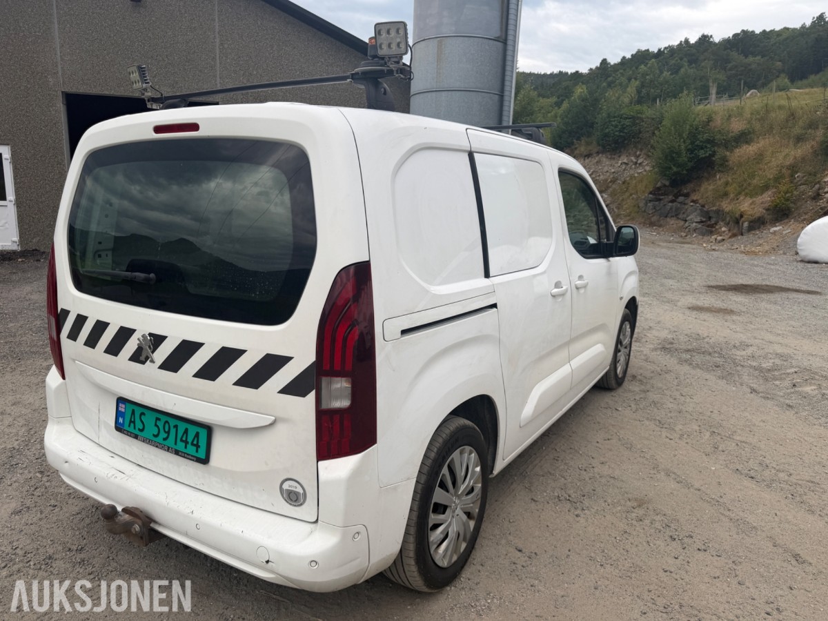2019 Peugeot Partner 1.5 BlueHDi 131 hk varebil