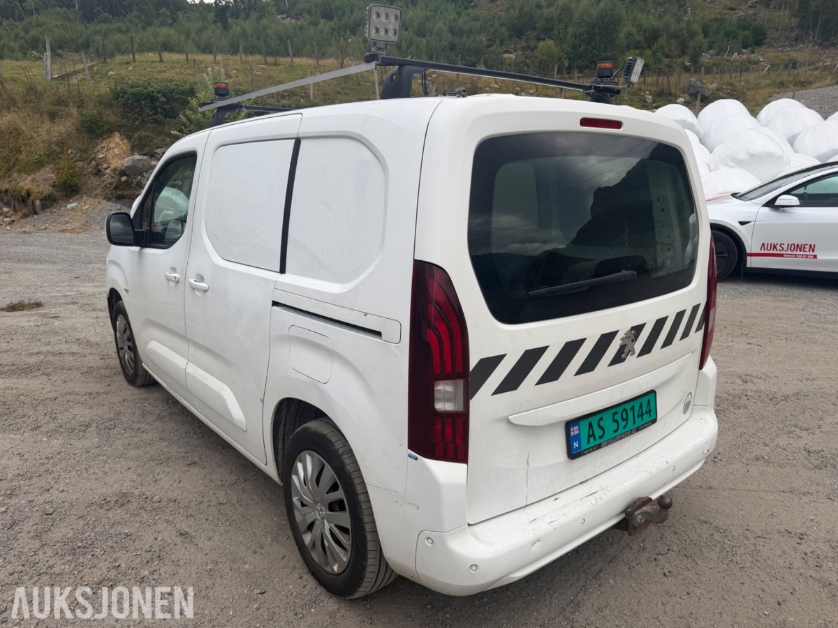 2019 Peugeot Partner 1.5 BlueHDi 131 hk varebil