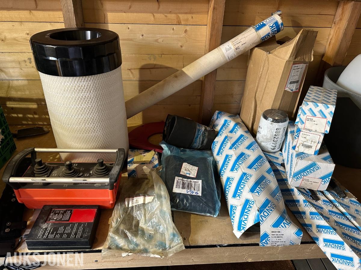 Sandvik Ranger DX800 Slite- og servicedeler
