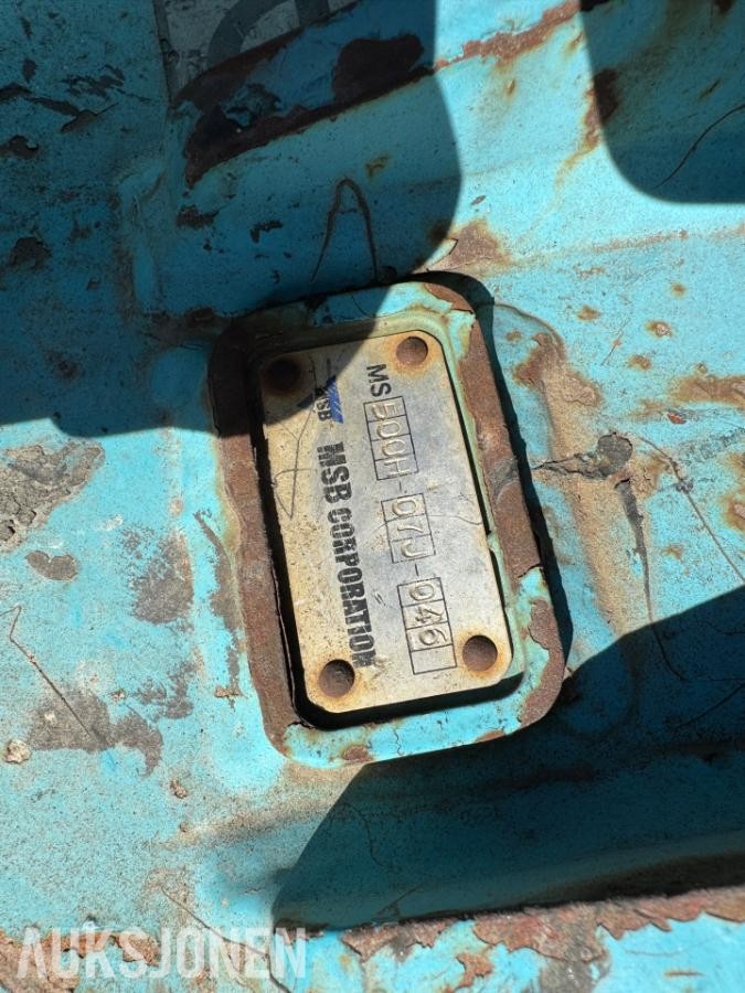 MSB 500H pigghammer med S60 feste / sentralsmøring