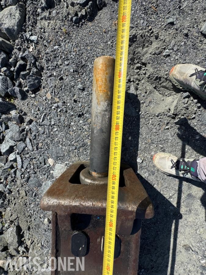 MSB 500H pigghammer med S60 feste / sentralsmøring