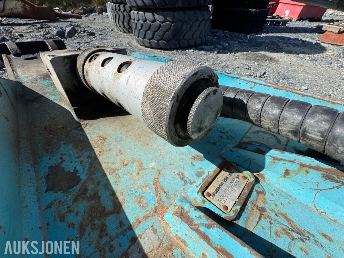 MSB 500H pigghammer med S60 feste / sentralsmøring
