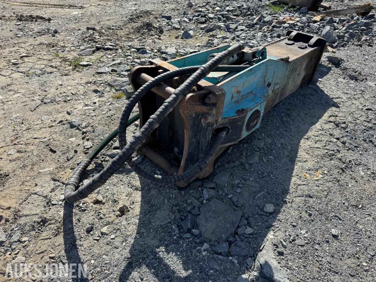 MSB 500H pigghammer med S60 feste / sentralsmøring