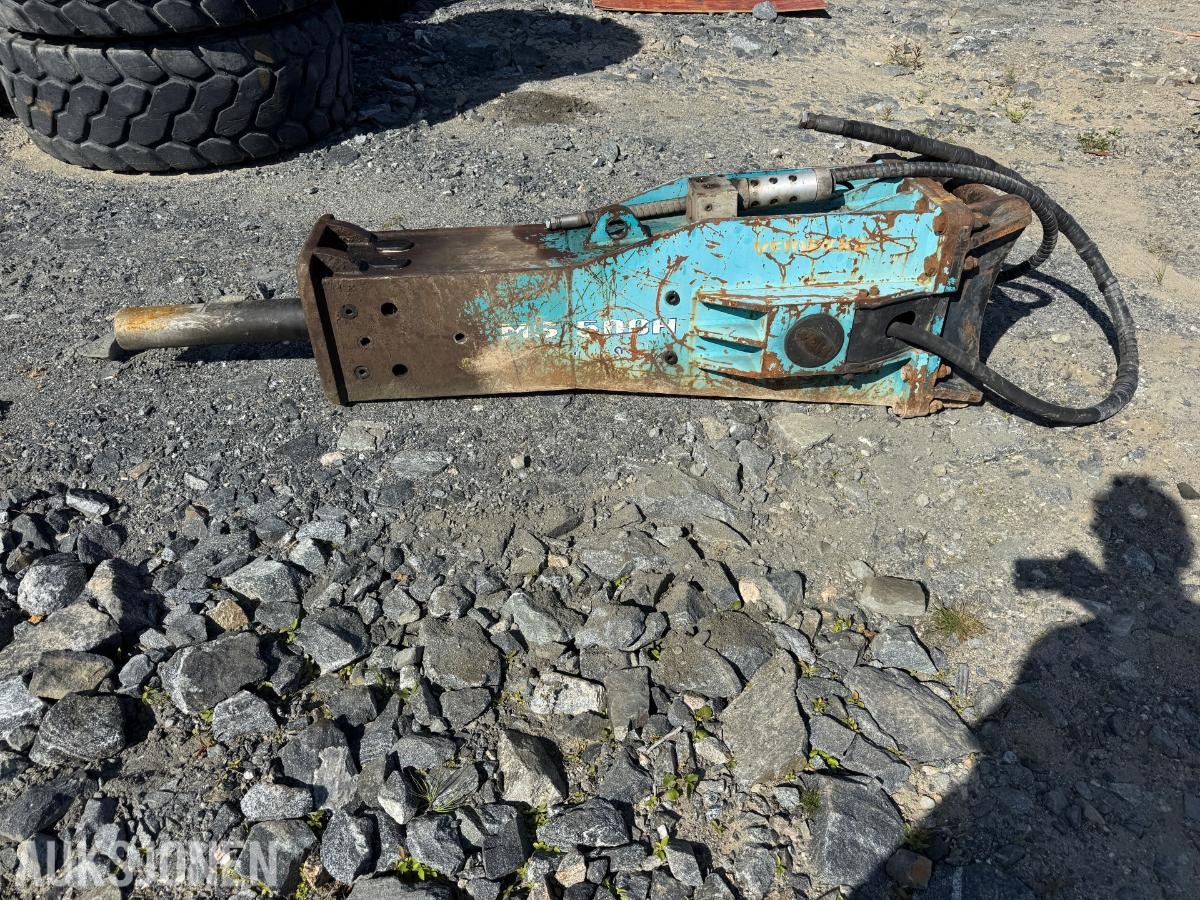 MSB 500H pigghammer med S60 feste / sentralsmøring