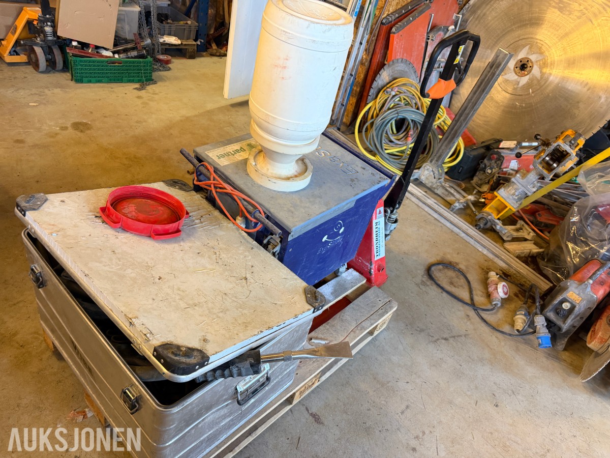 ExaStrip blåserensesystem for overflatebehandling/rensing - 35*20 kg med kalk