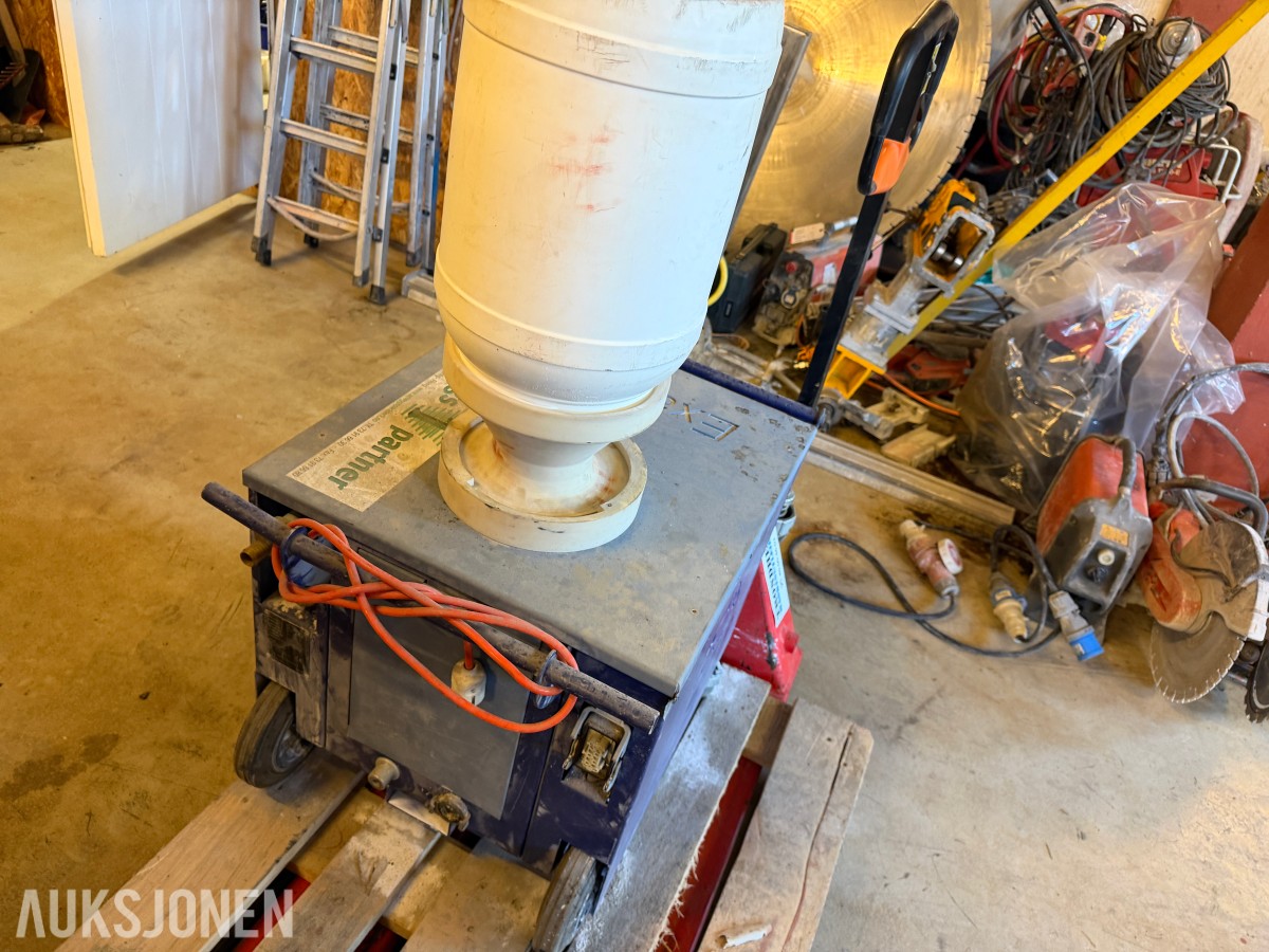 ExaStrip blåserensesystem for overflatebehandling/rensing - 35*20 kg med kalk
