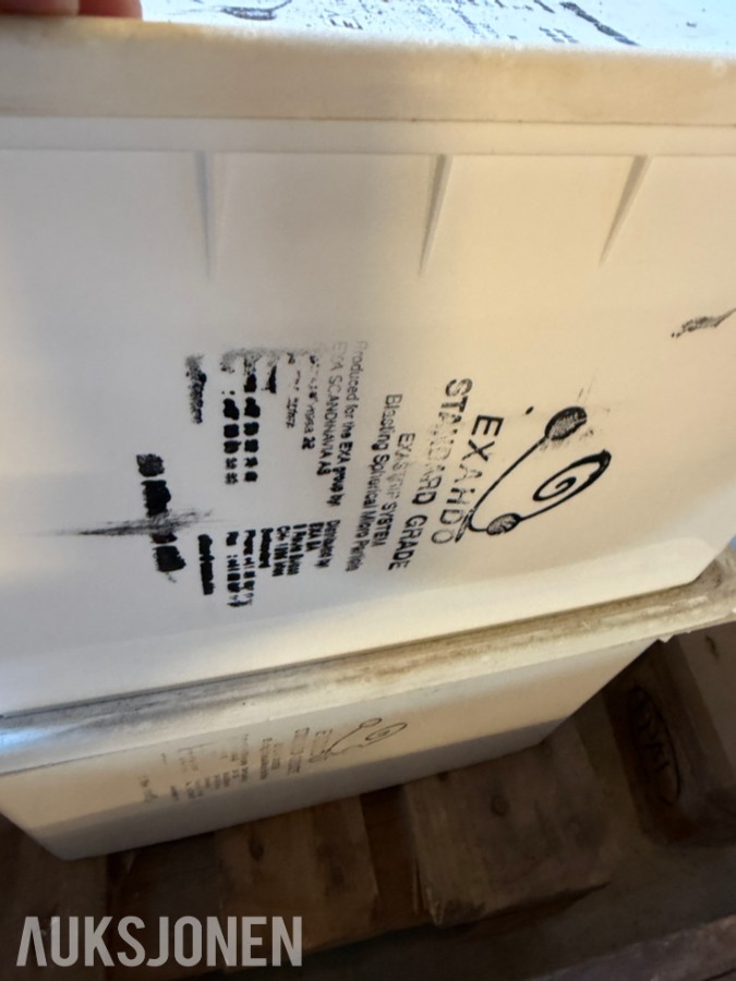 ExaStrip blåserensesystem for overflatebehandling/rensing - 35*20 kg med kalk