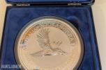 1996 The Australian Kookaburra , 1 kg rent sølv 