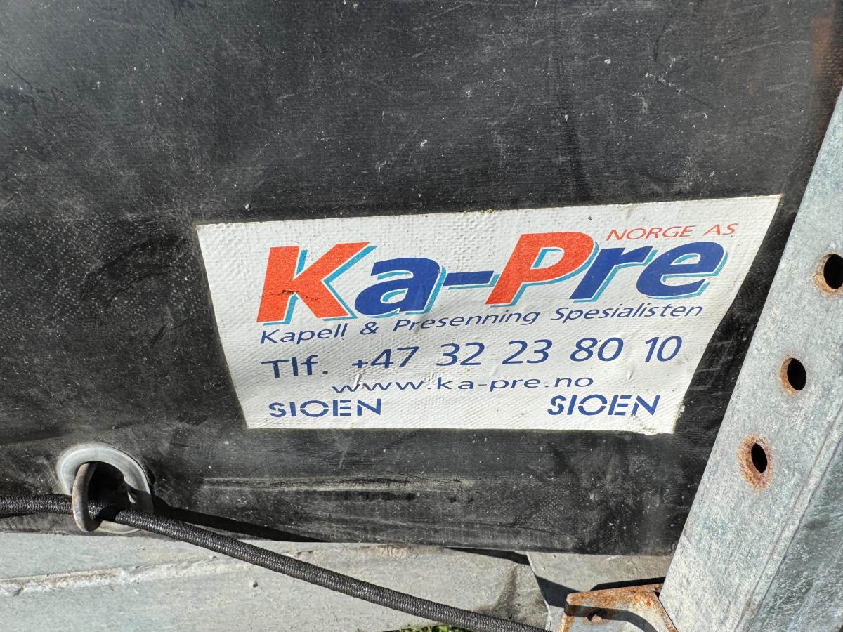 2016 Norgeshengern kappelhenger med ekstra plattform utvendig / 2 akslet