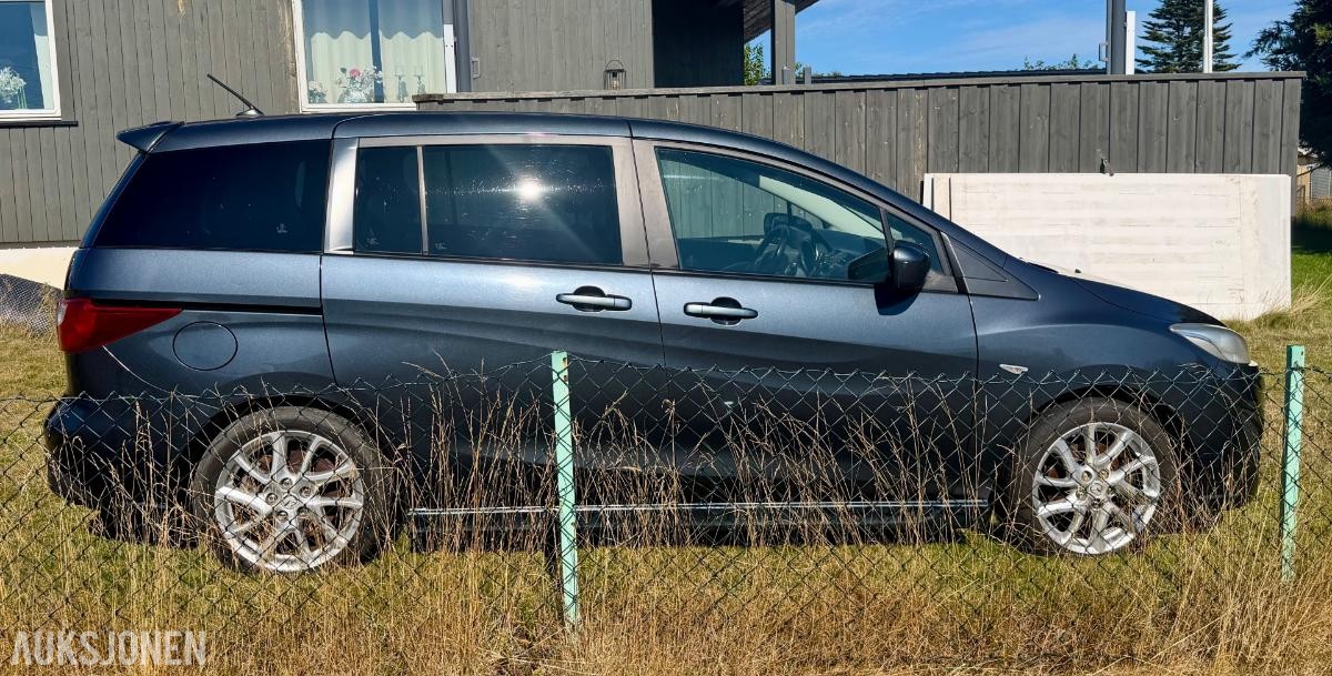 2011 Mazda 5 1.6 116hk 7 Seter el skyvedører skinninteriør