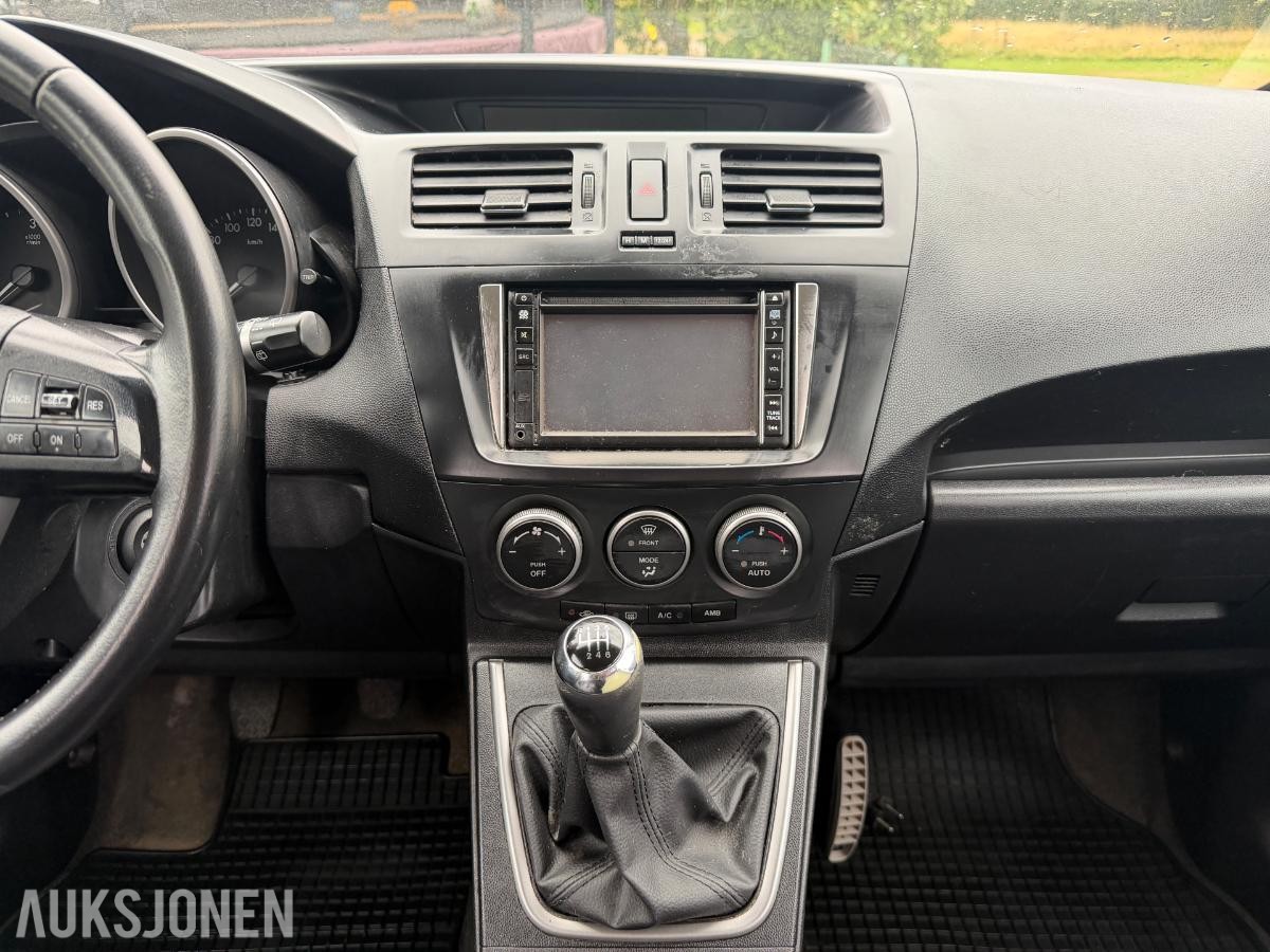 2011 Mazda 5 1.6 116hk 7 Seter el skyvedører skinninteriør