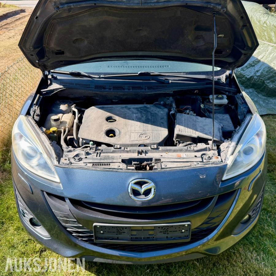 2011 Mazda 5 1.6 116hk 7 Seter el skyvedører skinninteriør