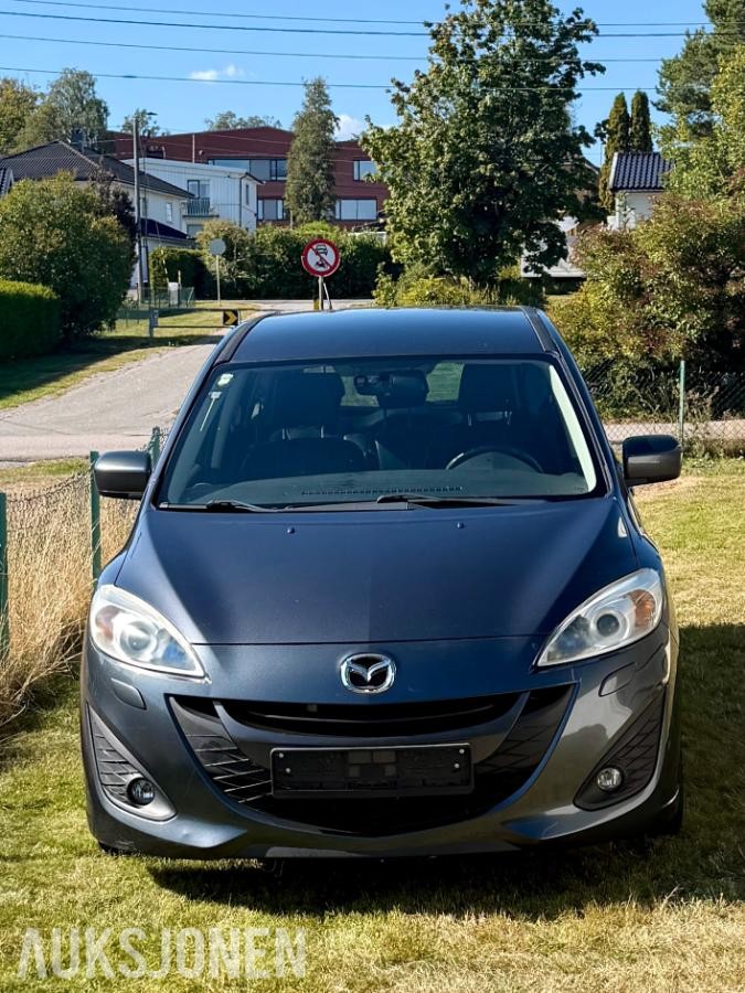 2011 Mazda 5 1.6 116hk 7 Seter el skyvedører skinninteriør